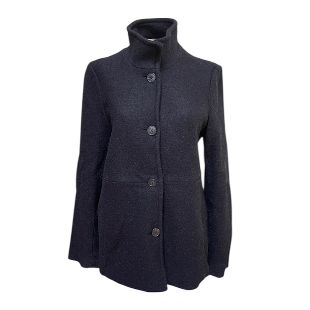 Women's Lands' End Wool Blend Coat